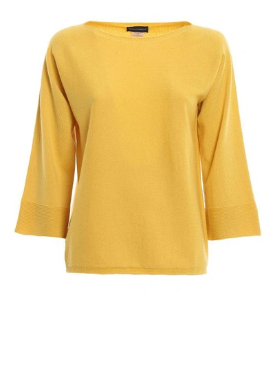 Paolo Fiorillo Wool And Cashmere Sweater In Yellow