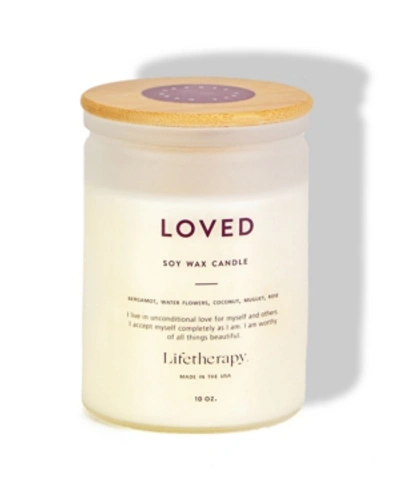 Lifetherapy Loved 75hr Burn Time Soy Candle