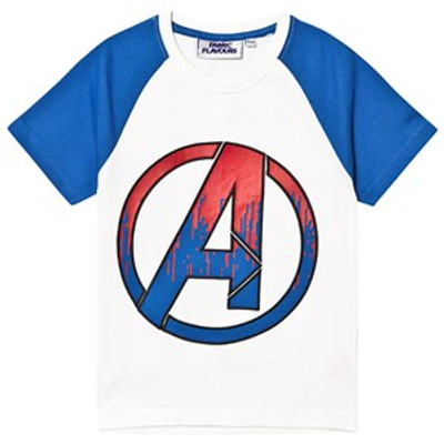 Fabric Flavours Kids' Avengers Endgame T-shirt White/blue