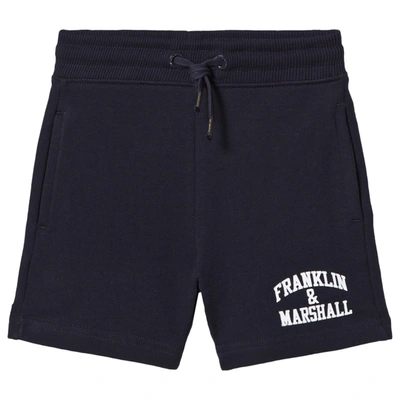 Franklin & Marshall Kids'  Logo Sweat Shorts Navy 14-15 Years