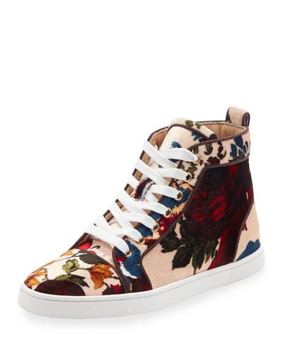 Christian Louboutin Classique Bip Bip Orlato Floral High top