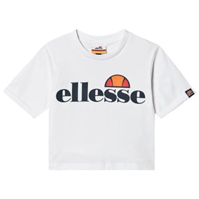 Ellesse Kids' Nicky Crop T-shirt White