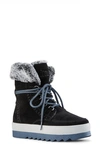 Cougar Vanetta Polar Plush Suede Winter Booties In Black