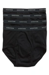 Nordstrom Men's Shop Nordstrom 4-pack Supima® Cotton Briefs In Black
