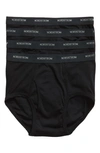 Nordstrom Men's Shop 4-pack Supima® Cotton Briefs In Black