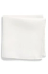 Nordstrom Men's Shop King Twill Silk Pocket Square In White