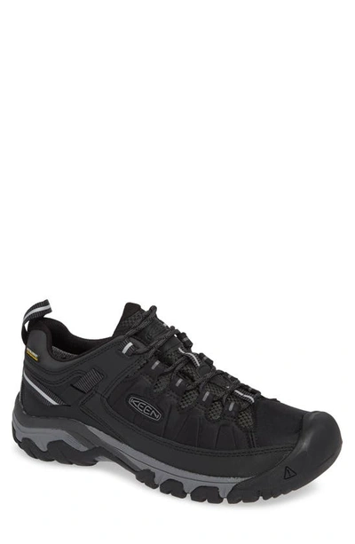 Keen Targhee Exp Waterproof Hiking Shoe In Black