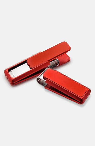 M-clipr M-clip Ultralight V2 Money Clip In Red