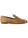 Alexander Wang Binx Suede Hardware Loafer, Brown