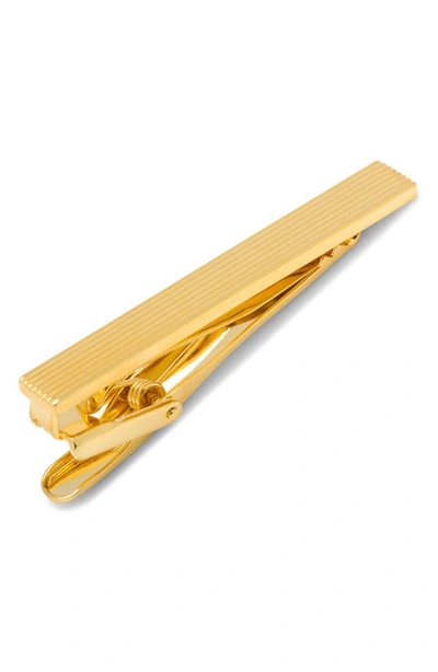 Ox & Bull Trading Co. Ox And Bull Trading Co. Pinstripe Tie Clip In Gold