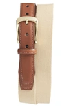 Torino European Surcingle Belt In Camel