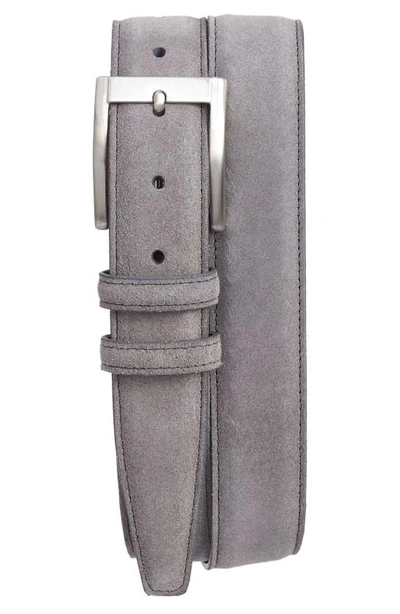 Torino Suede Belt In Grey