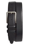 Nordstrom Men's Shop Mercer Leather Belt In Black