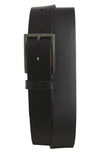 Nordstrom Men's Shop Victor Leather Belt In Black