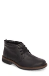 Ecco Turn Gore-tex® Waterproof Chukka Boot In Black Nubuck