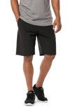 Travismathew Beck Stretch Performance Shorts In Black