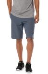 Travismathew Beck Stretch Performance Shorts In Vintage Indigo