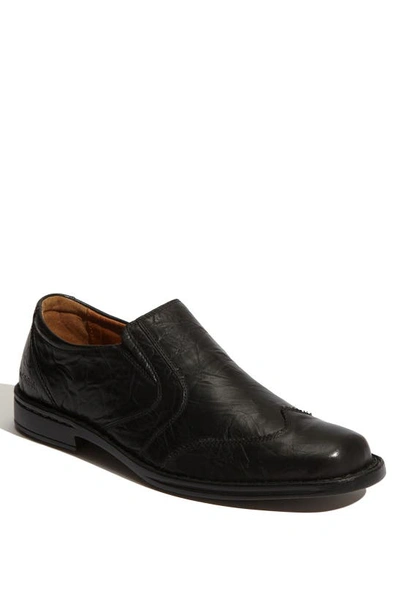 Josef Seibel 'douglas' Venetian Loafer In Black