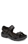 Ecco 'yucatan' Sandal In Magnet/ Black