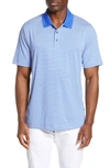 Cutter & Buck Forge Drytec Stripe Performance Polo In Chelan