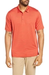 Cutter & Buck Forge Drytec Pencil Stripe Performance Polo In Mars