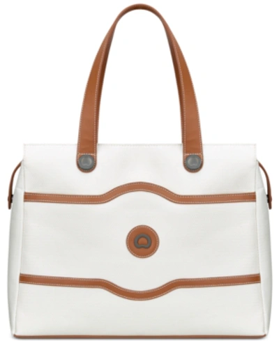 Delsey Chatelet Plus Shoulder Tote Bag In Angora