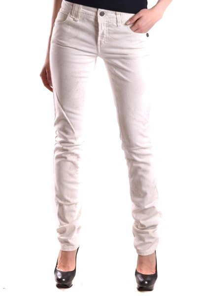 Galliano Jeans Regular Women In White