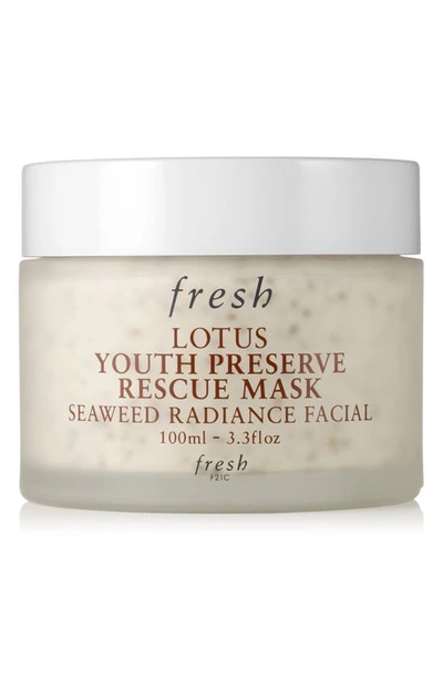 Freshr Lotus Youth Preserve Rescue Face Mask, 3.4 oz
