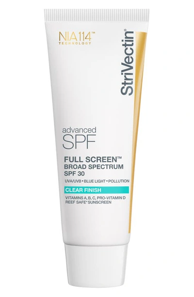 Strivectinr Full Screen Broad Spectrum Spf 30 Clear Finish Sunscreen
