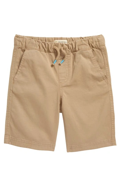 Tucker + Tate Kids' Essential Twill Shorts In Tan Stock