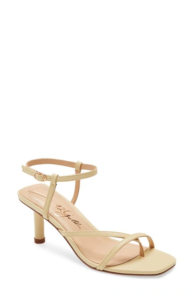 42 Gold Logan Sandal In Pistachio Leather