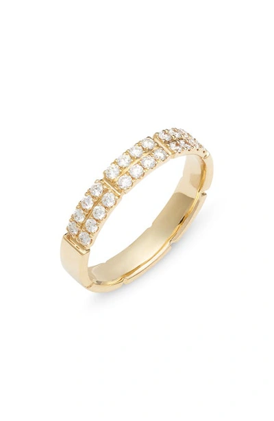 Bony Levy Katherine Pavé Diamond Ring In Yellow Gold/ Diamond