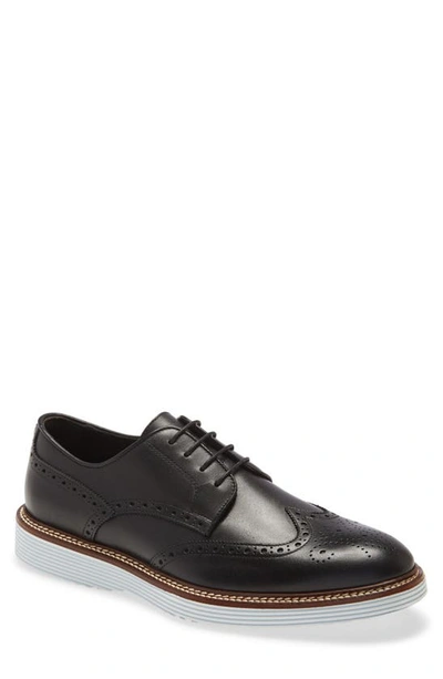 Johnston & Murphy Casteel Wingtip In Black Italian