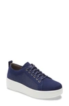 Traq By Alegria Qruise Platform Sneaker In Navy Fabric