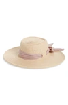San Diego Hat Gondolier With Bow In Mauve