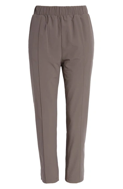 Zella Taylor Crop Pants In Grey Kitten