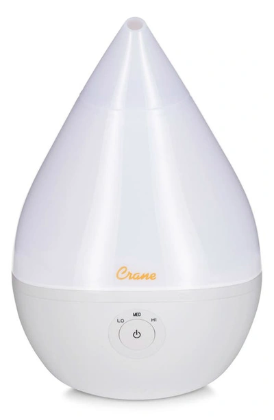 Crane Air Babies' Droplet 1/2-gallon Cool Mist Humidifier In White