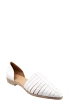 Bueno Brier D'orsay Flat In White