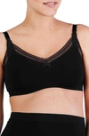 Cache Coeur Maternity Milk Seamless Nursing Bra In Black