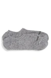 Bombas Cushioned No-show Socks In Marled Charcoal