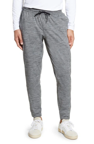 Zella Pyrite Slim Fit Pocket Joggers In Grey Stone Melange