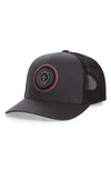 Travismathew The Patch Trucker Hat In Heather Grey