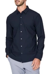 7 Diamonds Young Americans Slim Fit Button-up Performance Shirt In Navy