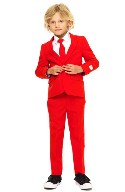 Opposuits Kids' Red Devil Two-piece Suit With Tie