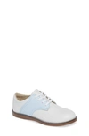 Footmates Kids' Cheer Oxford In White/light Blue