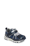 Tsukihoshi Kids' Storm Washable Sneaker In Navy/ Silver