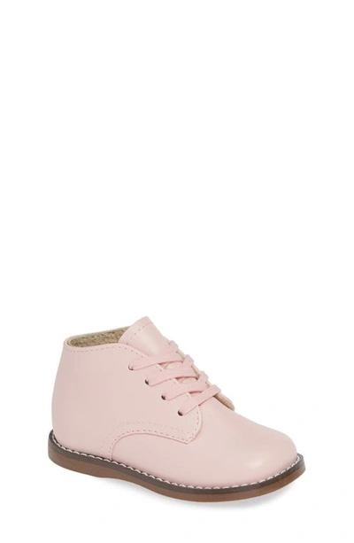 Footmates Kids' Baby's Tina Leather Booties In Beige Rose