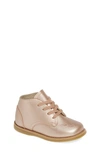 Footmates Kids' Tammy Bootie In Rose Gold Metallic