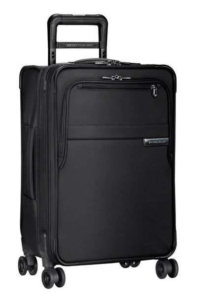 Briggs & Riley Baseline 22-inch Expandable Spinner Carry-on In Black