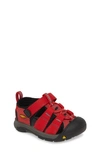 Keen Babies' Newport H2 Water Friendly Sandal In Ribbon Red/ Gargoyle